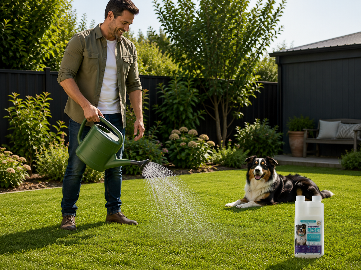 OdourFree RESET  Heavy-Duty Outdoor & Turf Remediation (1L Concentrate)