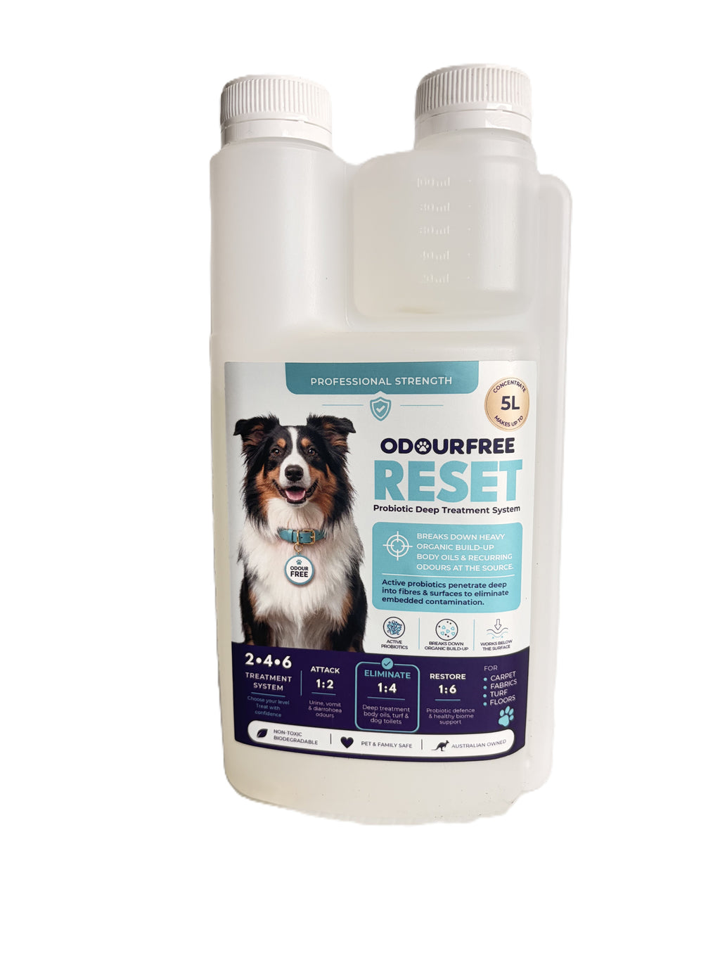 OdourFree RESET  Heavy-Duty Outdoor & Turf Remediation (1L Concentrate)