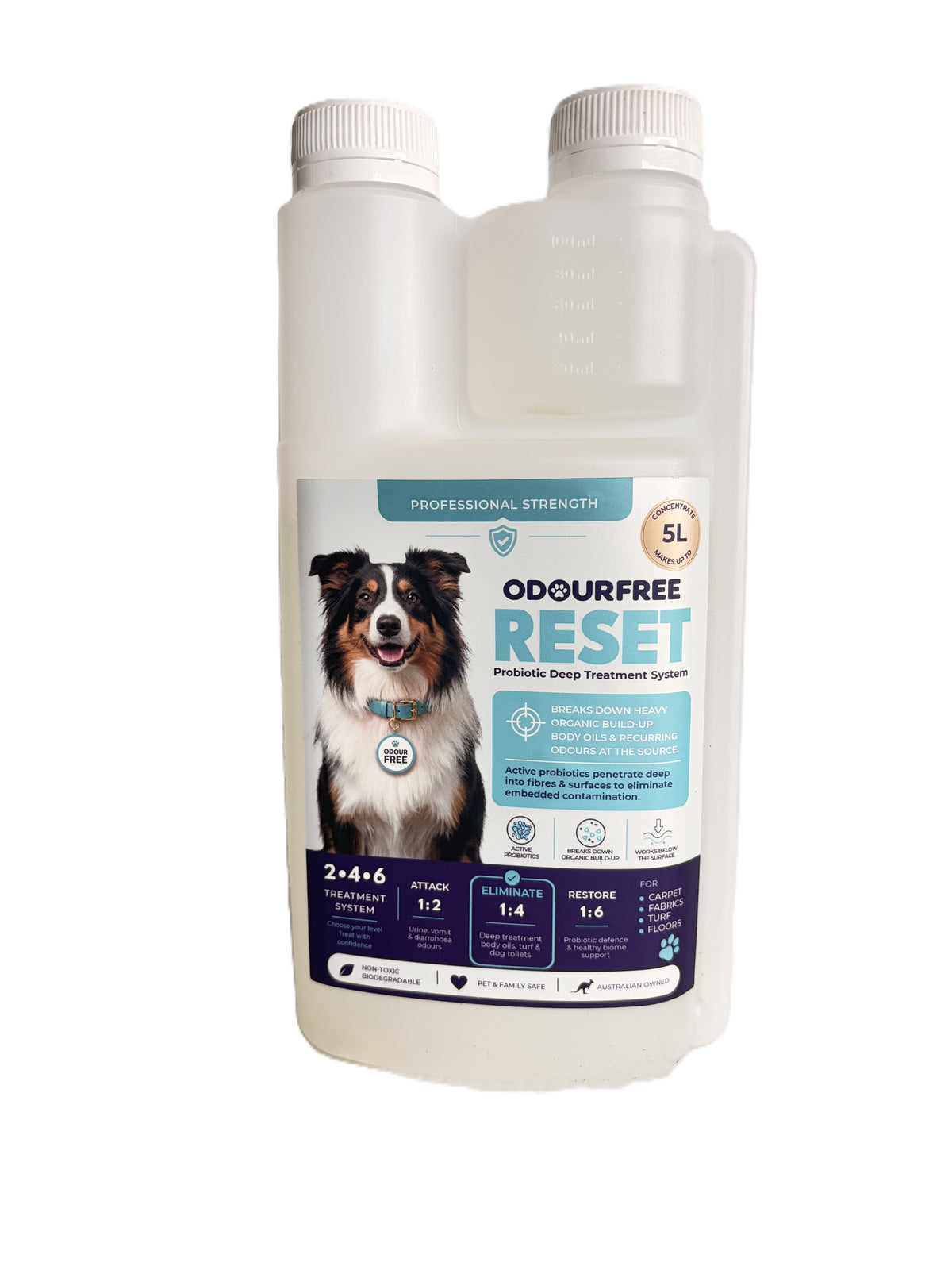 OdourFree RESET  Heavy-Duty Outdoor & Turf Remediation (1L Concentrate)
